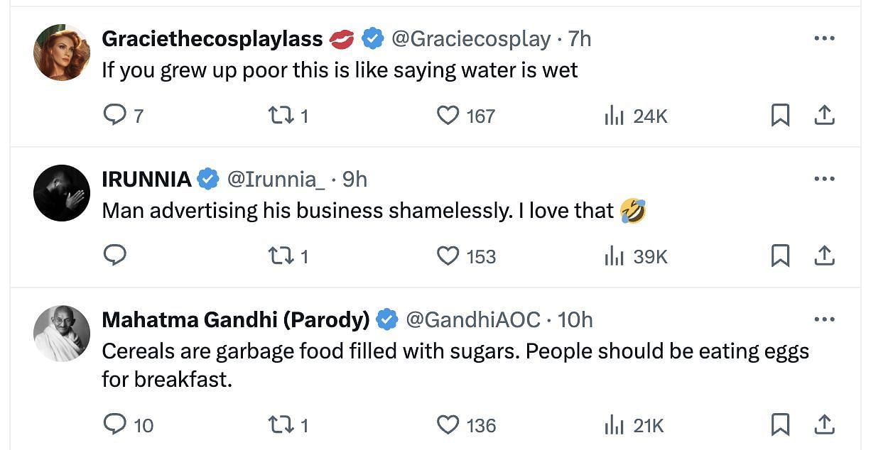 Social media users criticised the cereal brand CEO, Gary Pilnick for his suggestion of having cereal for dinner. (Image via @DailyLoud/ X)